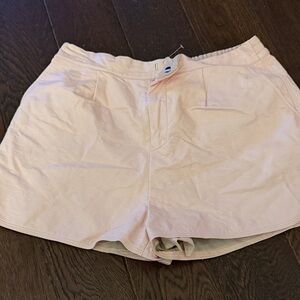 GREY LAB Light Pink High Waist Shorts